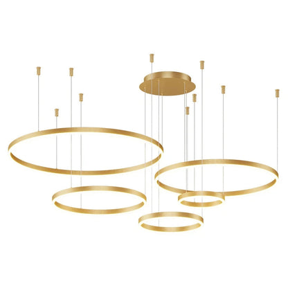 MAVELAIC Modern LED Circular Chandelier