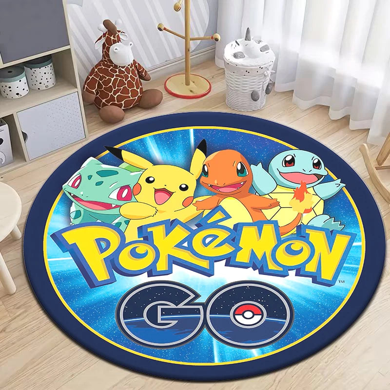 MINISOM Pokemon HD Round Carpet