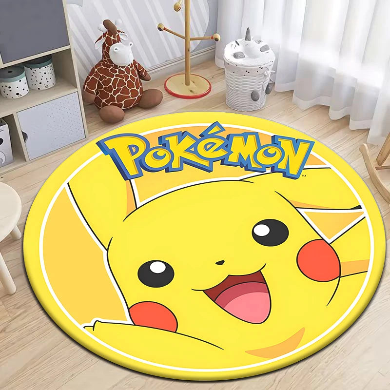 MINISOM Pokemon HD Round Carpet