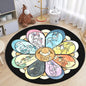 MINISOM Pokemon HD Round Carpet