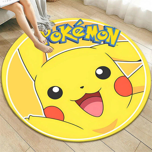 MINISOM Pokemon HD Round Carpet