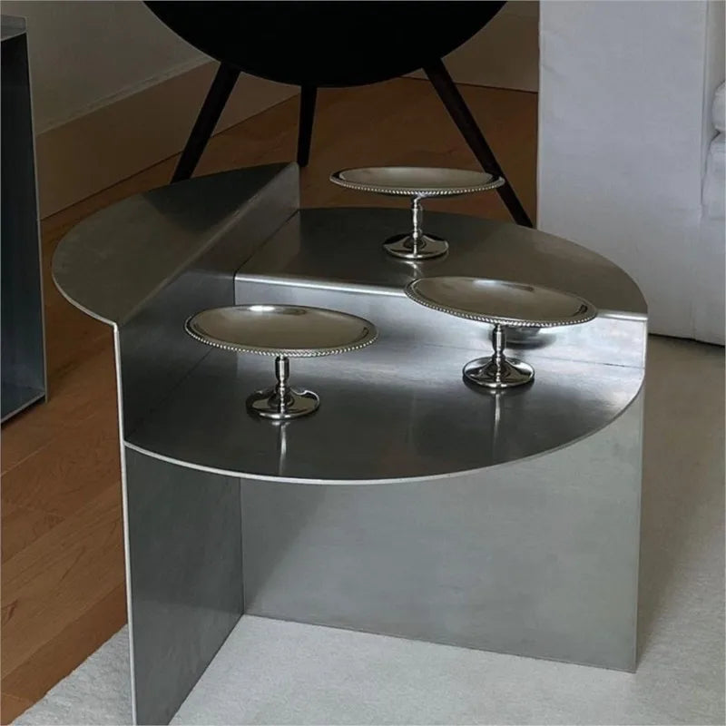 MOMO Round Stainless Steel Coffee Table