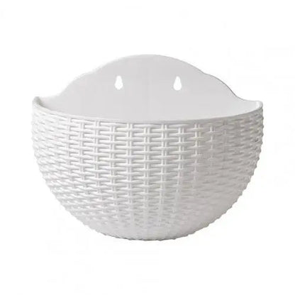 MOONBIFFY Wall-Mounted Plastic Flowerpot