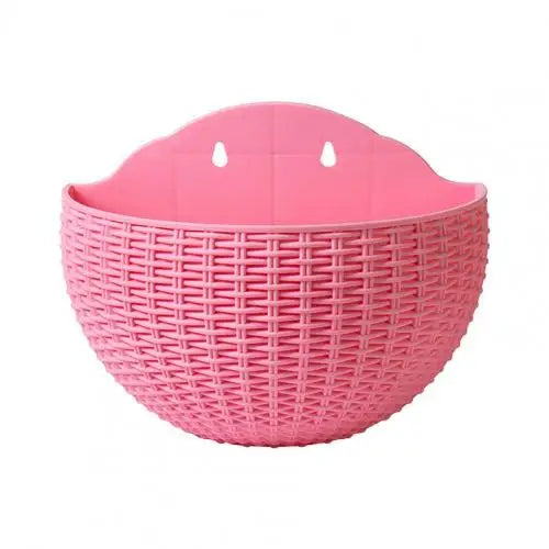 MOONBIFFY Wall-Mounted Plastic Flowerpot