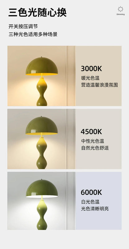 Macaron Creative Mushroom LED Lamp