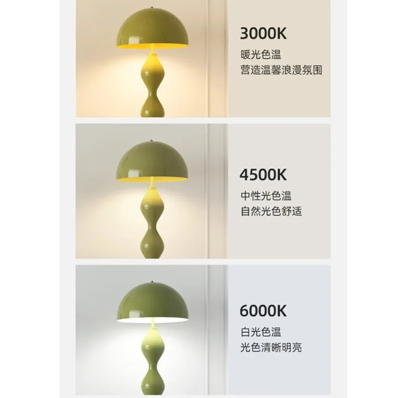 Macaron Creative Mushroom LED Lamp