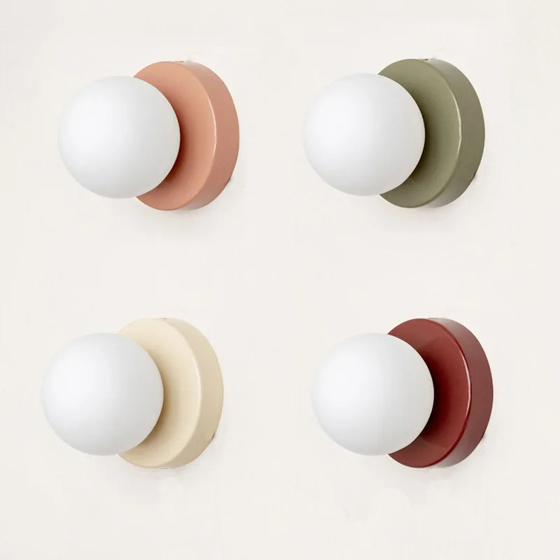 Macaron LED Wall Lamp 10/12cm