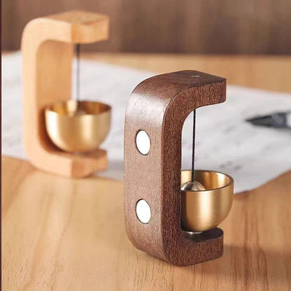 Magnetic Brass Wooden Doorbell Chimes