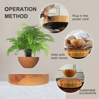 Magnetic Levitating Air Bonsai Planter