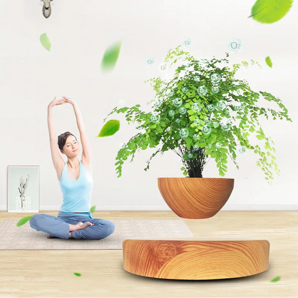 Magnetic Levitating Air Bonsai Planter