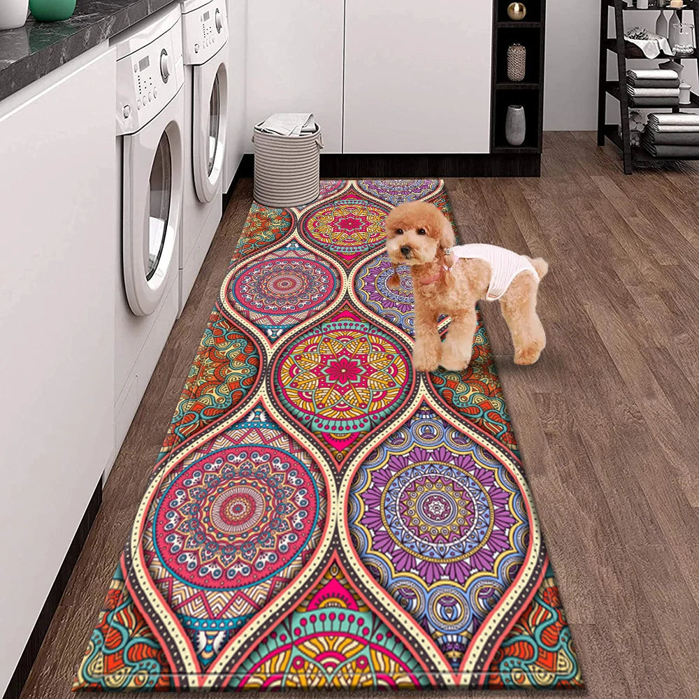 Mandala Eye Anti-Slip Floor Mat