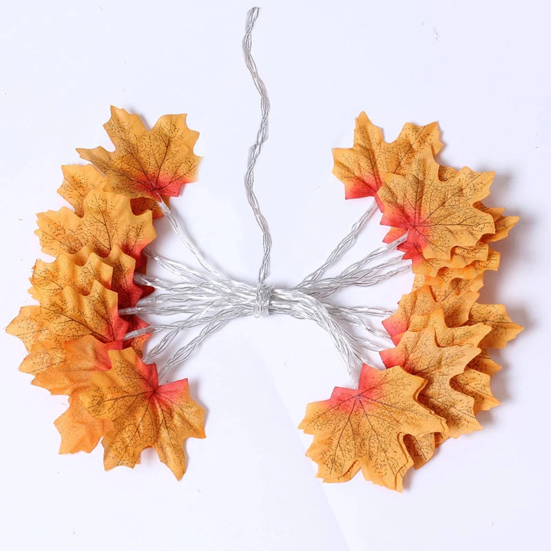 Maple Leaf LED Light String