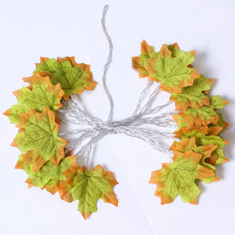 Maple Leaf LED Light String