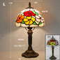 Mediterranean Stained Glass Table Lamp