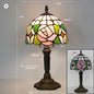 Mediterranean Stained Glass Table Lamp