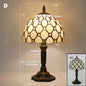 Mediterranean Stained Glass Table Lamp