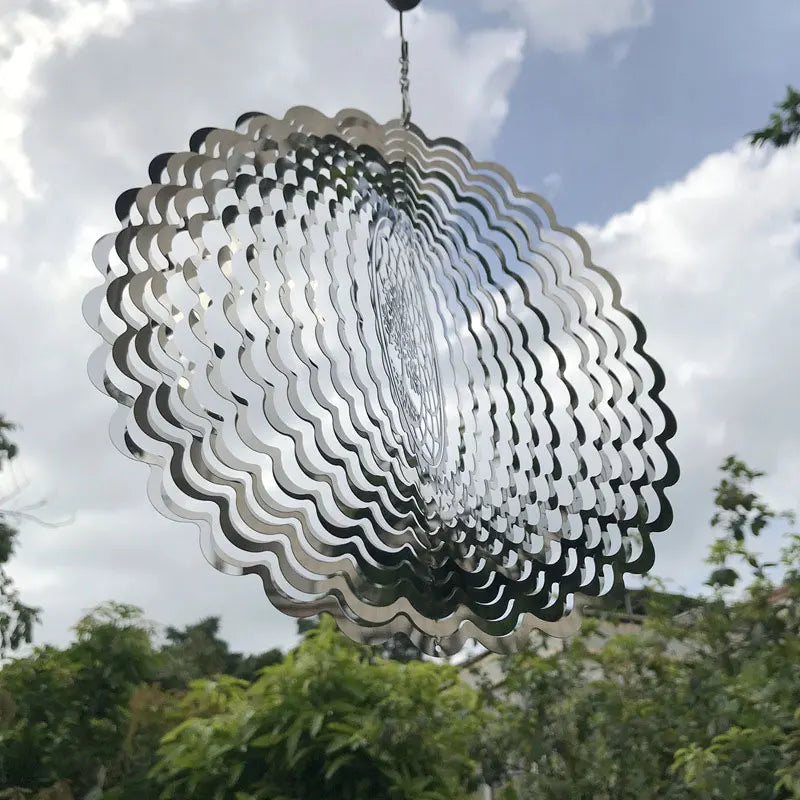 Metal 3D Rotating Wind Spinner