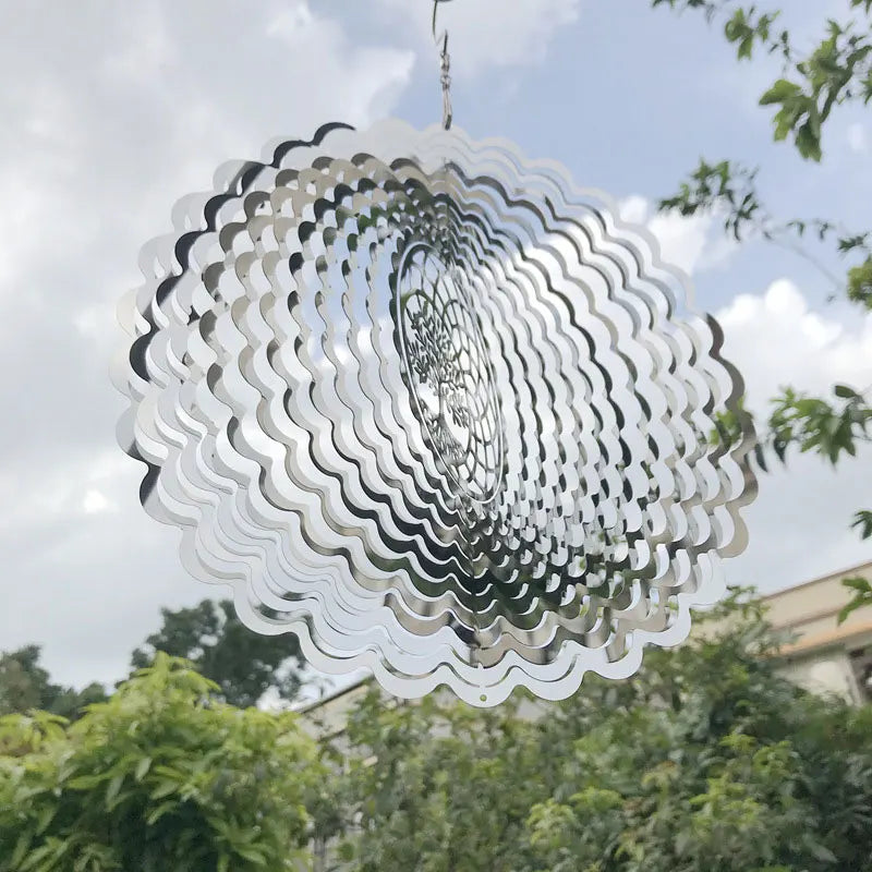 Metal 3D Rotating Wind Spinner