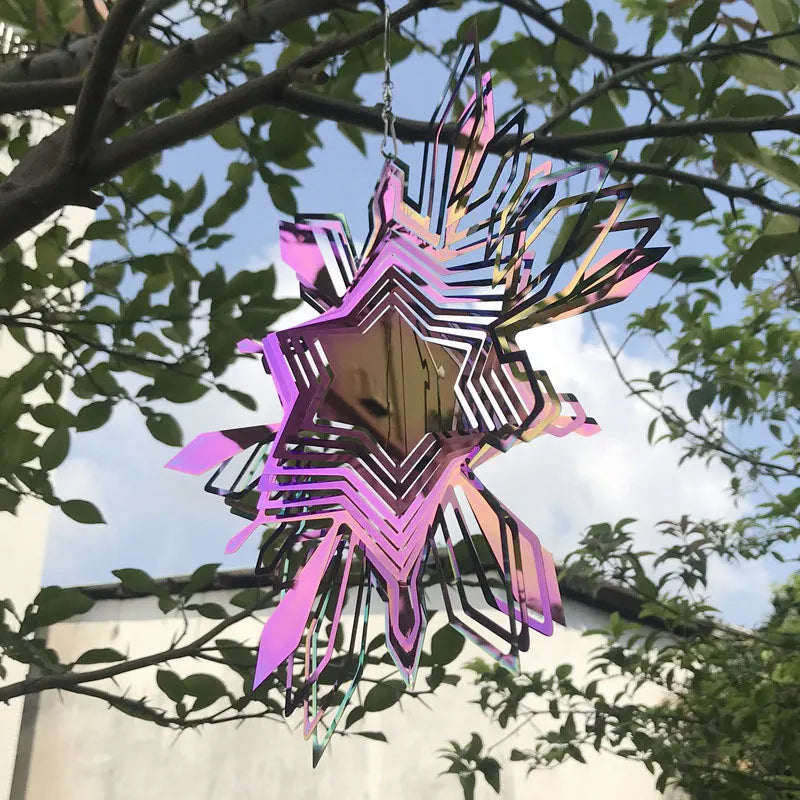 Metal 3D Rotating Wind Spinner