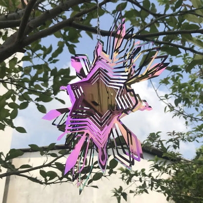 Metal 3D Rotating Wind Spinner