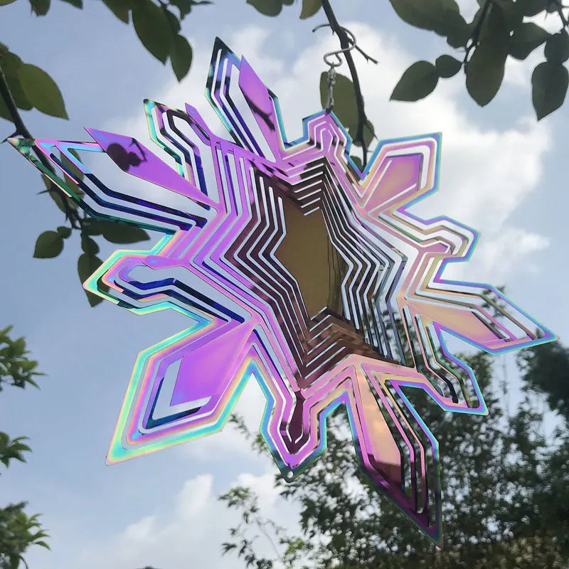 Metal 3D Rotating Wind Spinner