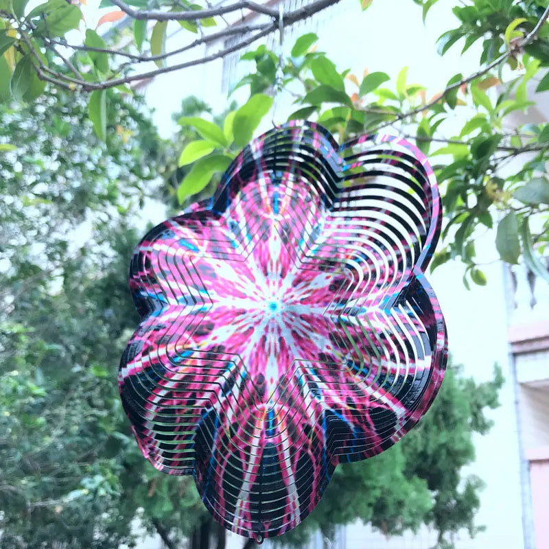 Metal 3D Rotating Wind Spinner