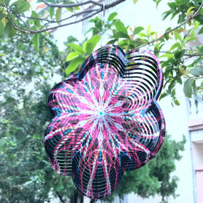 Metal 3D Rotating Wind Spinner