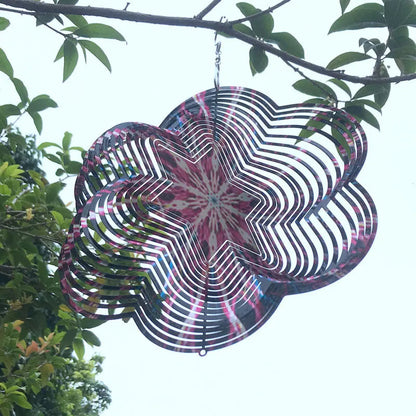 Metal 3D Rotating Wind Spinner