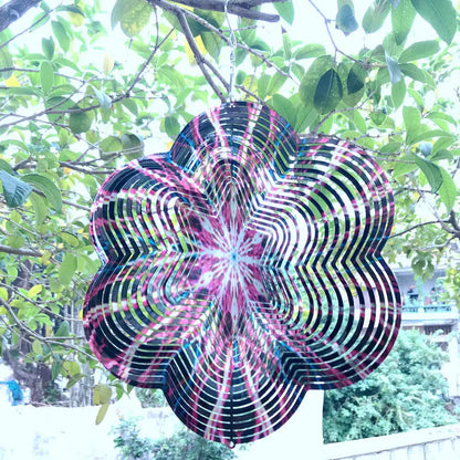 Metal 3D Rotating Wind Spinner