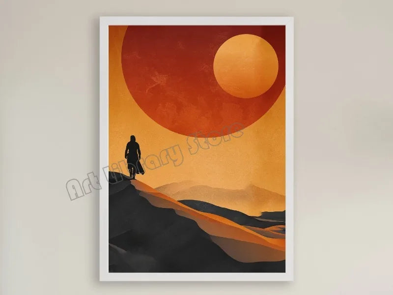 Mid-Century Dune Canvas Wall Art