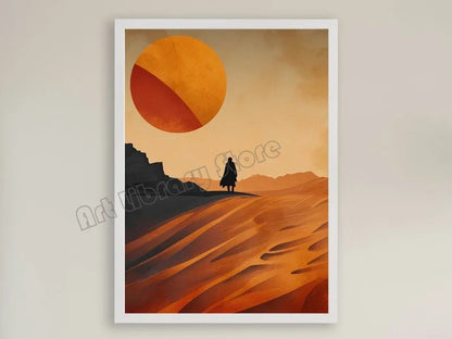 Mid-Century Dune Canvas Wall Art