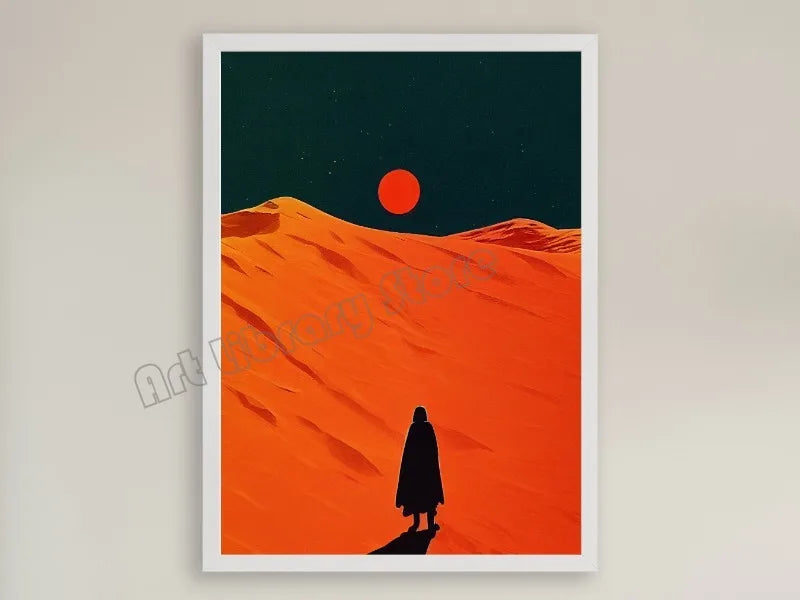 Mid-Century Dune Canvas Wall Art