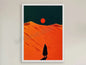 Mid-Century Dune Canvas Wall Art