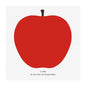 Mid-Century Modern Red Apple Canvas