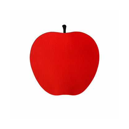 Mid-Century Modern Red Apple Canvas