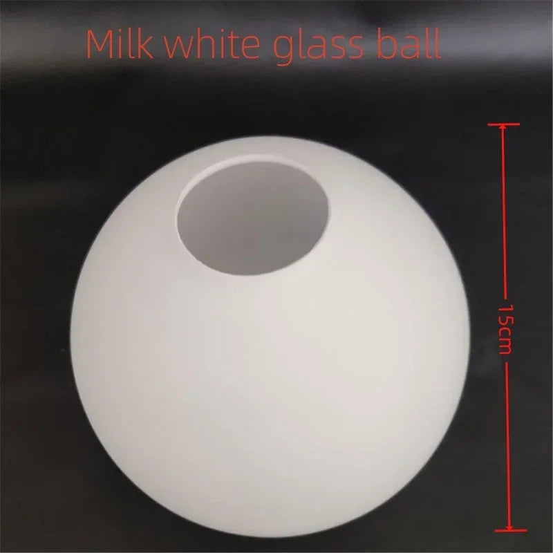 Milk White Glass Ball Pendant Lamp