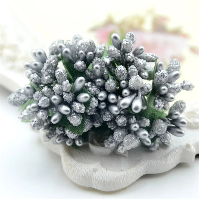 Mini Bud Stamens 12pcs - DIY Floral Decor