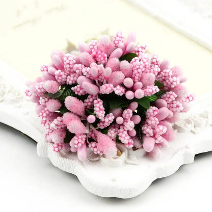 Mini Bud Stamens 12pcs - DIY Floral Decor