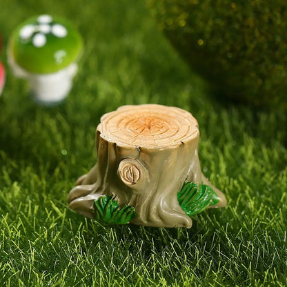 Mini Foam Mushroom Garden Decor