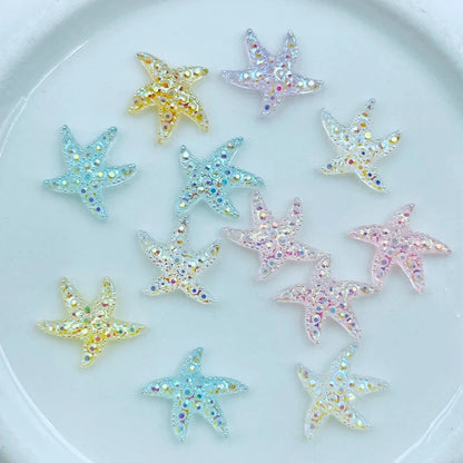 Mini Mixed Starfish Resin Craft Decor