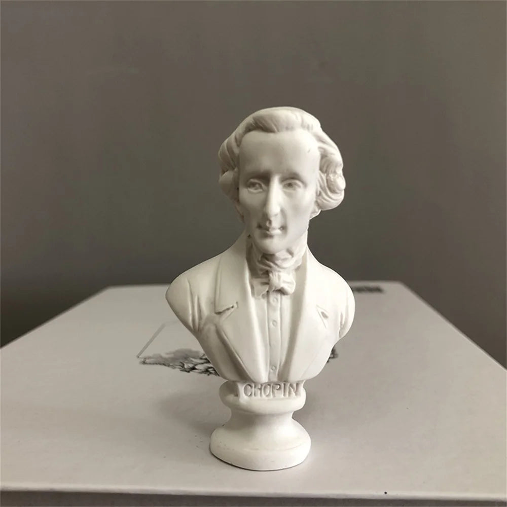 Mini Resin David Bust Sculpture