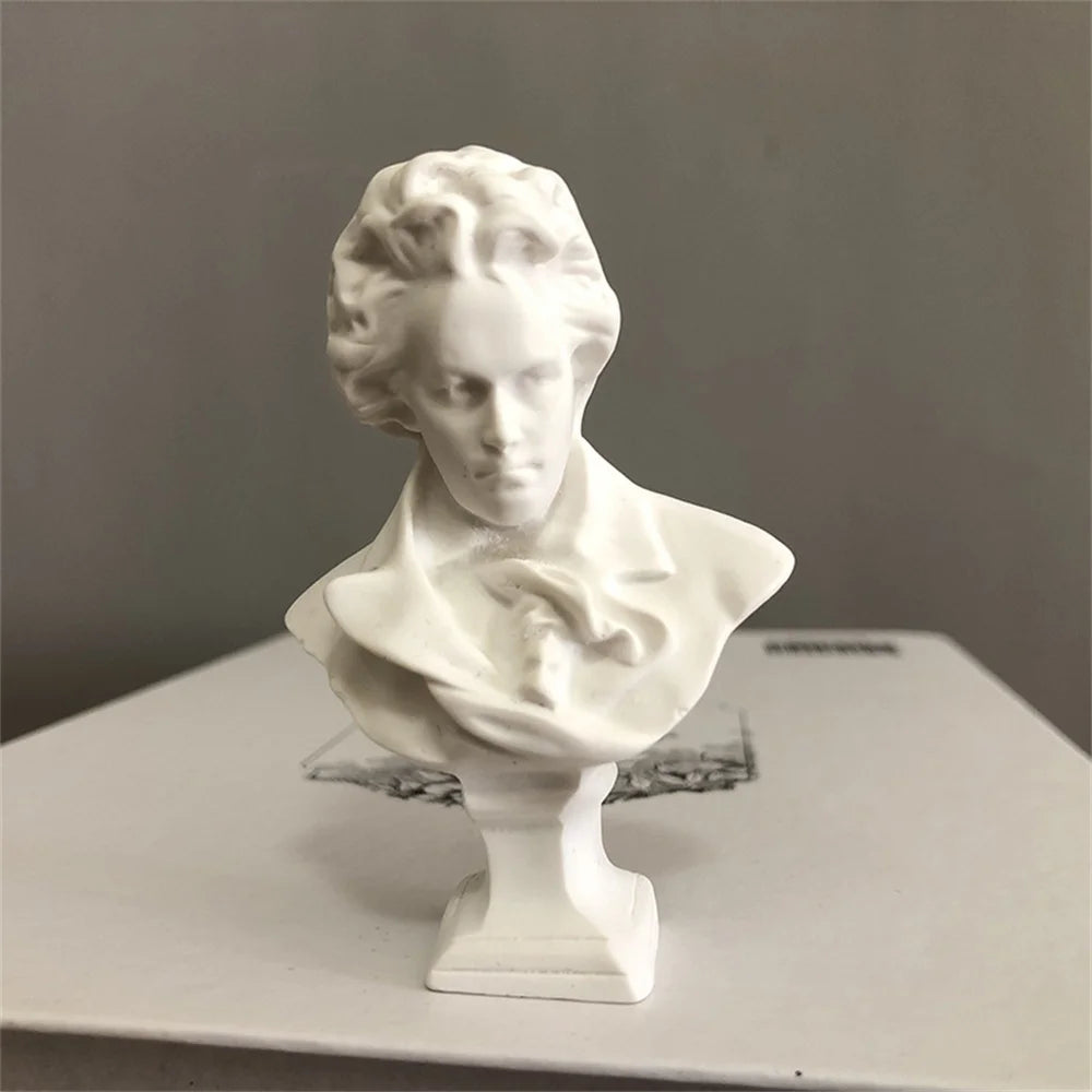 Mini Resin David Bust Sculpture