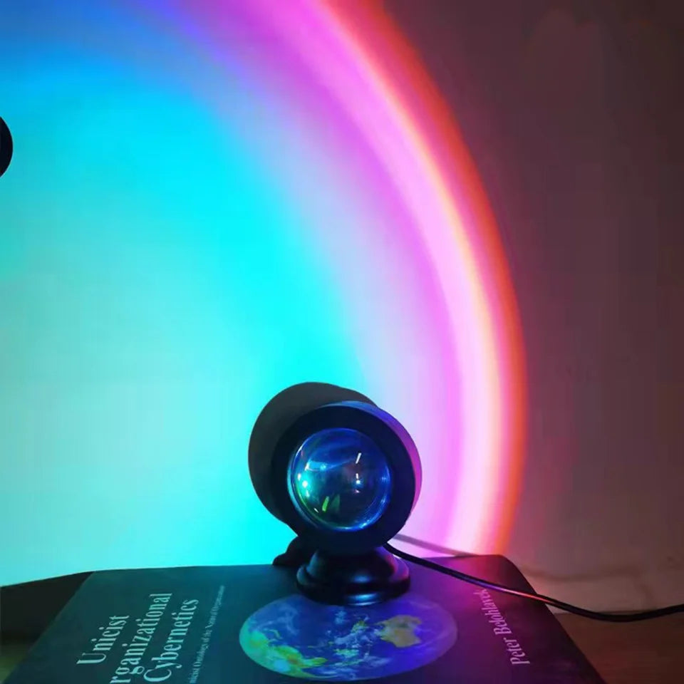 Mini USB Sunset LED Projector