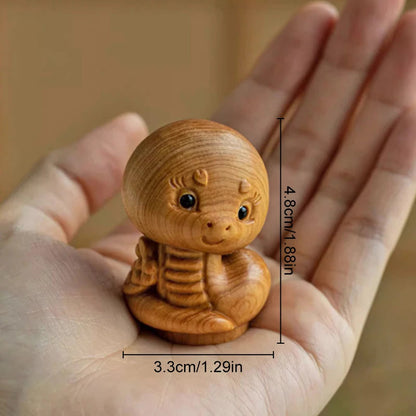 Mini Wooden Zodiac Animal Ornaments