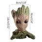 Miniature Groot Figurine Office Decor