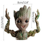 Miniature Groot Figurine Office Decor