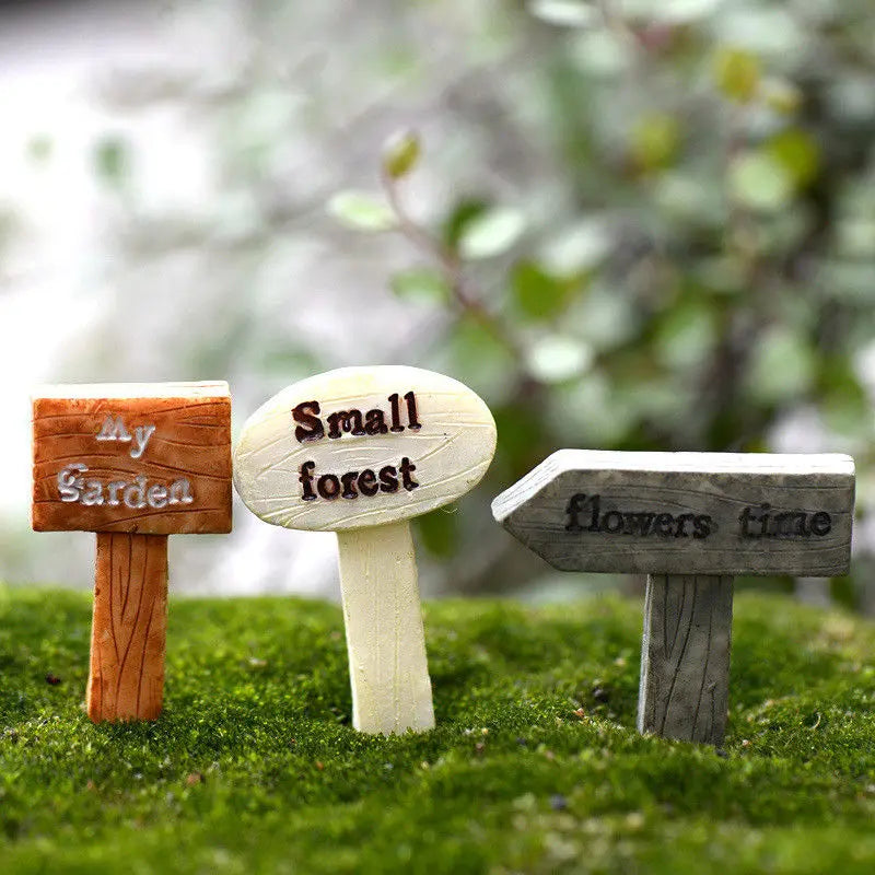 Miniature Resin Fairy Garden Ornaments