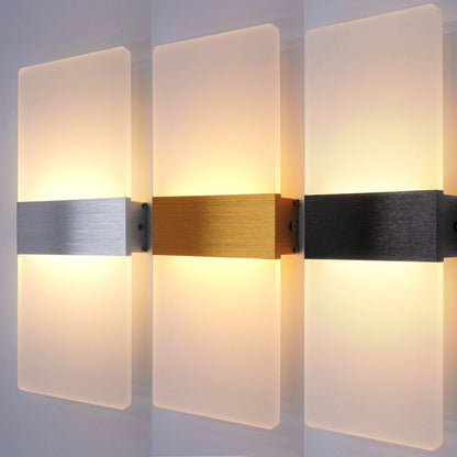 Minimalist LED Aluminium Wall Lamp