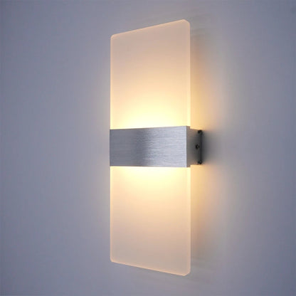 Minimalist LED Aluminium Wall Lamp