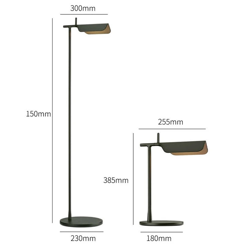 Minimalist LED TAB Floor Lamp